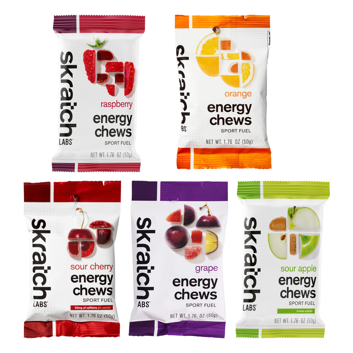 Skratch Labs Energy Chews (1 paquete) (Pieza individual)
