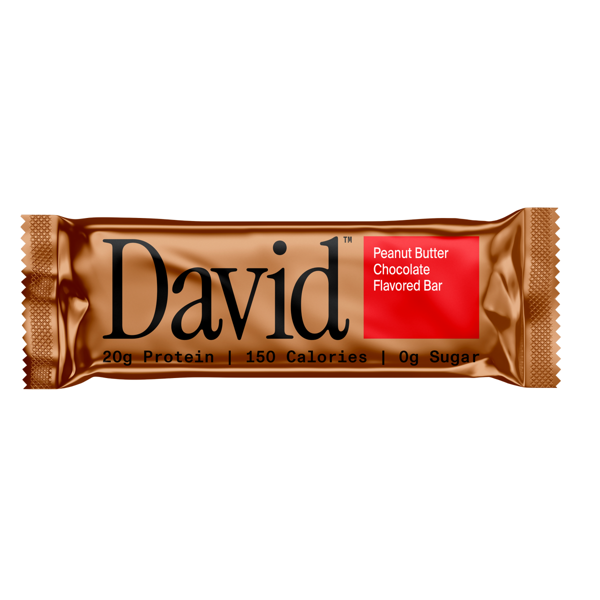 David Protein Bronze Peanut Butter Chocolate Crunch - Barra individual