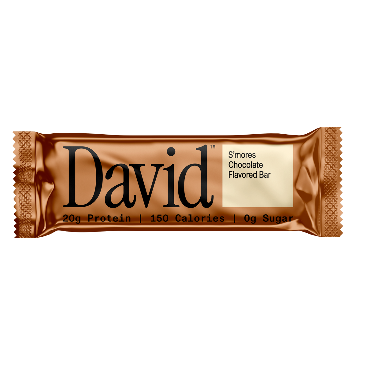 David Protein Bronze Smores Chocolate Crunch - Barra individual
