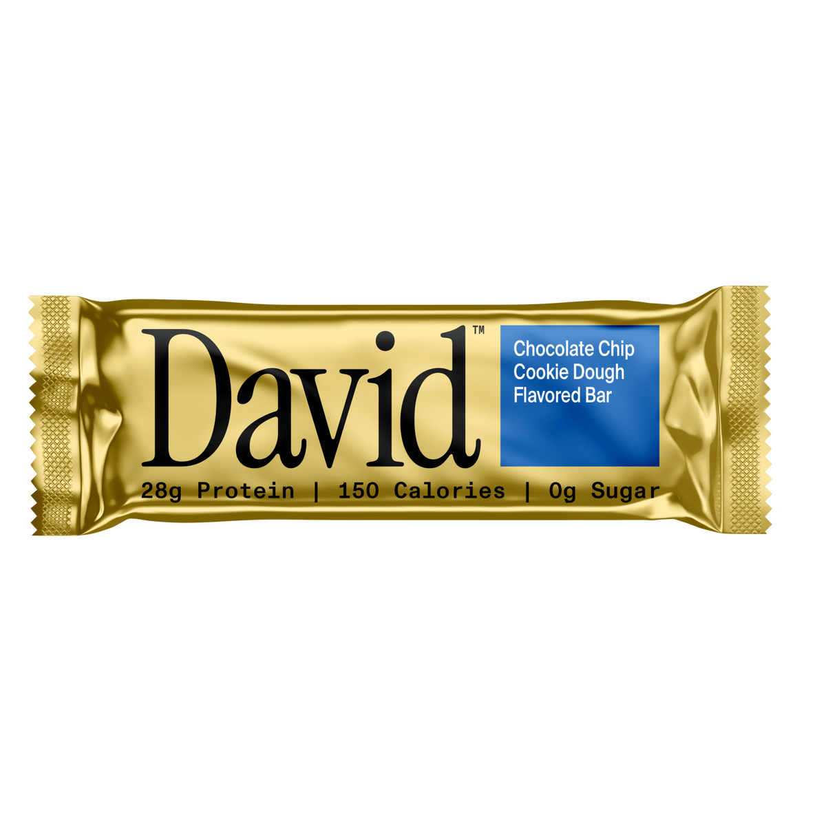 David Protein Gold Chocolate Chip Cookie Dough - Barra individual