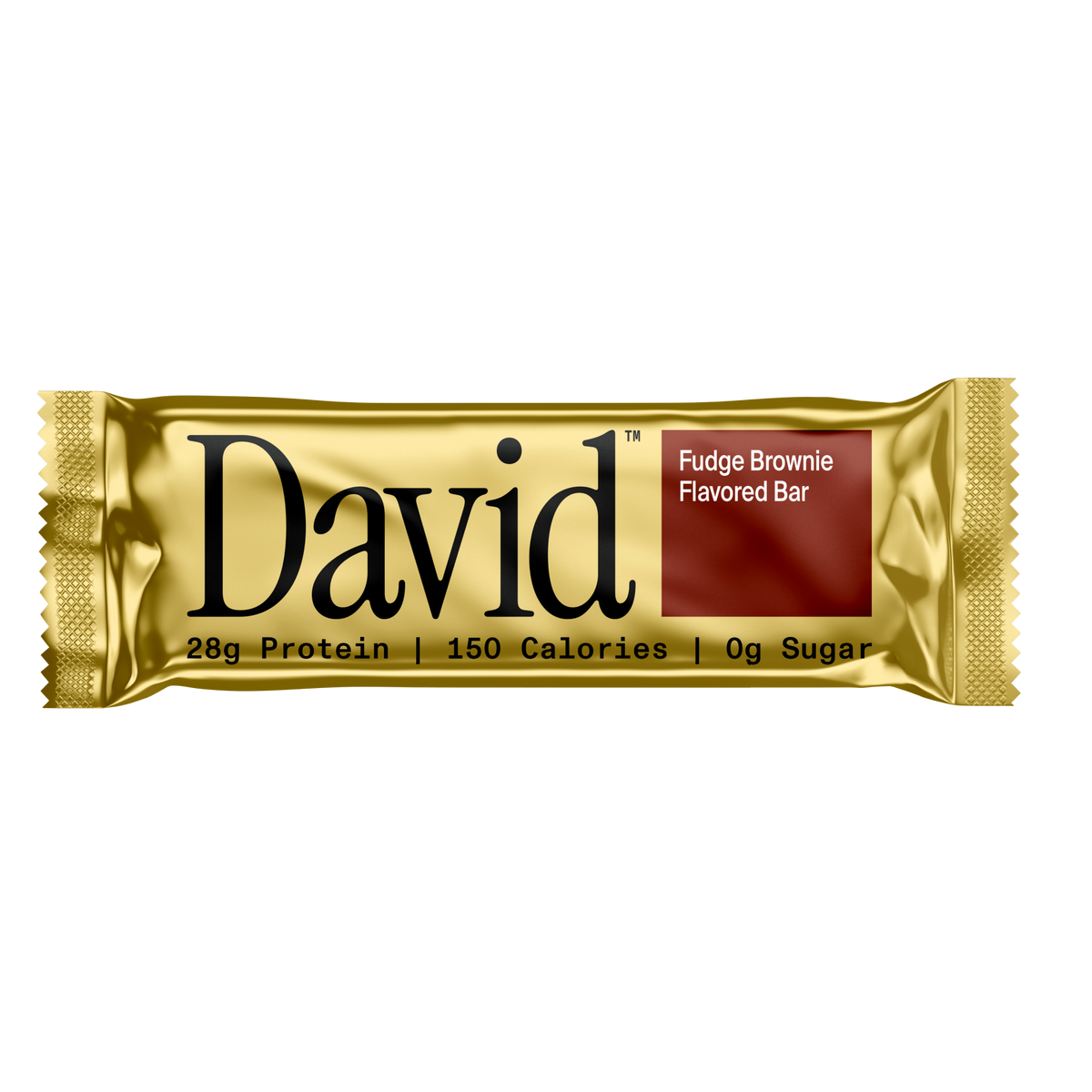 David Protein Gold Fudge Brownie - Barra individual