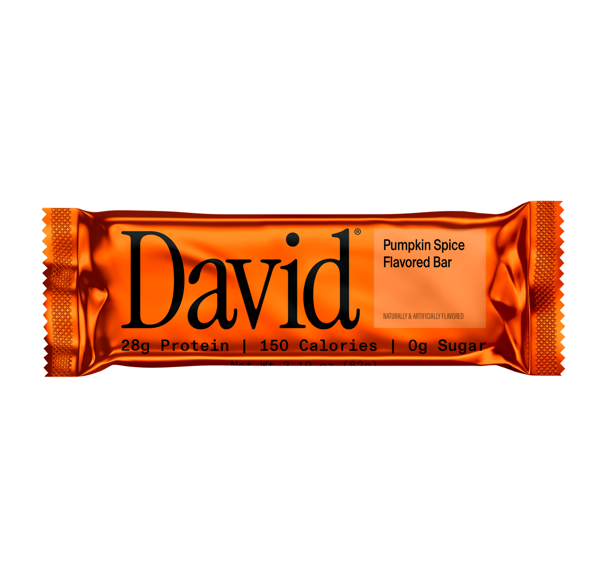 David Protein Pumpkin Spice - Caja 12 barras