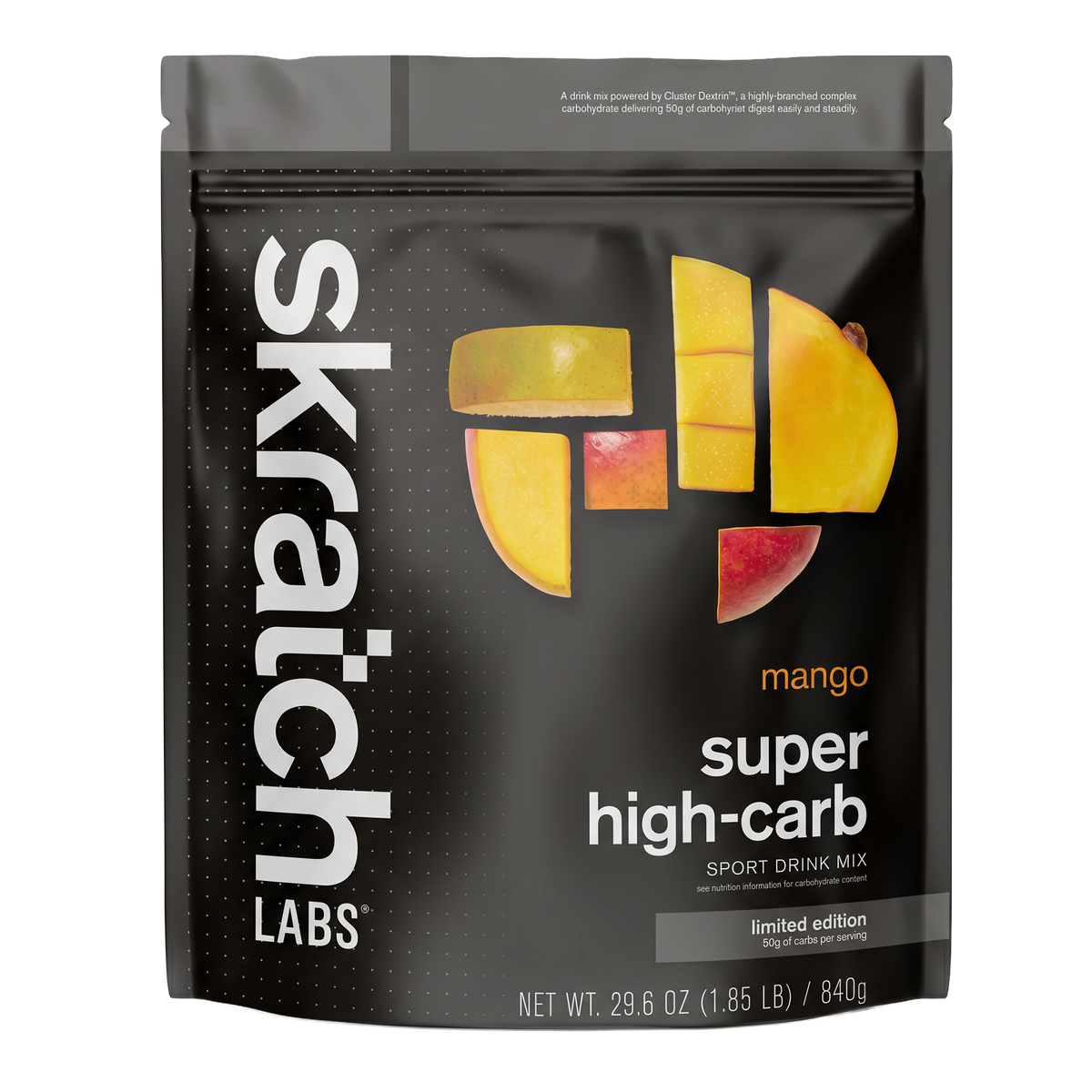Skratch Labs Super High-Carb Hydration Drink Mix Mango